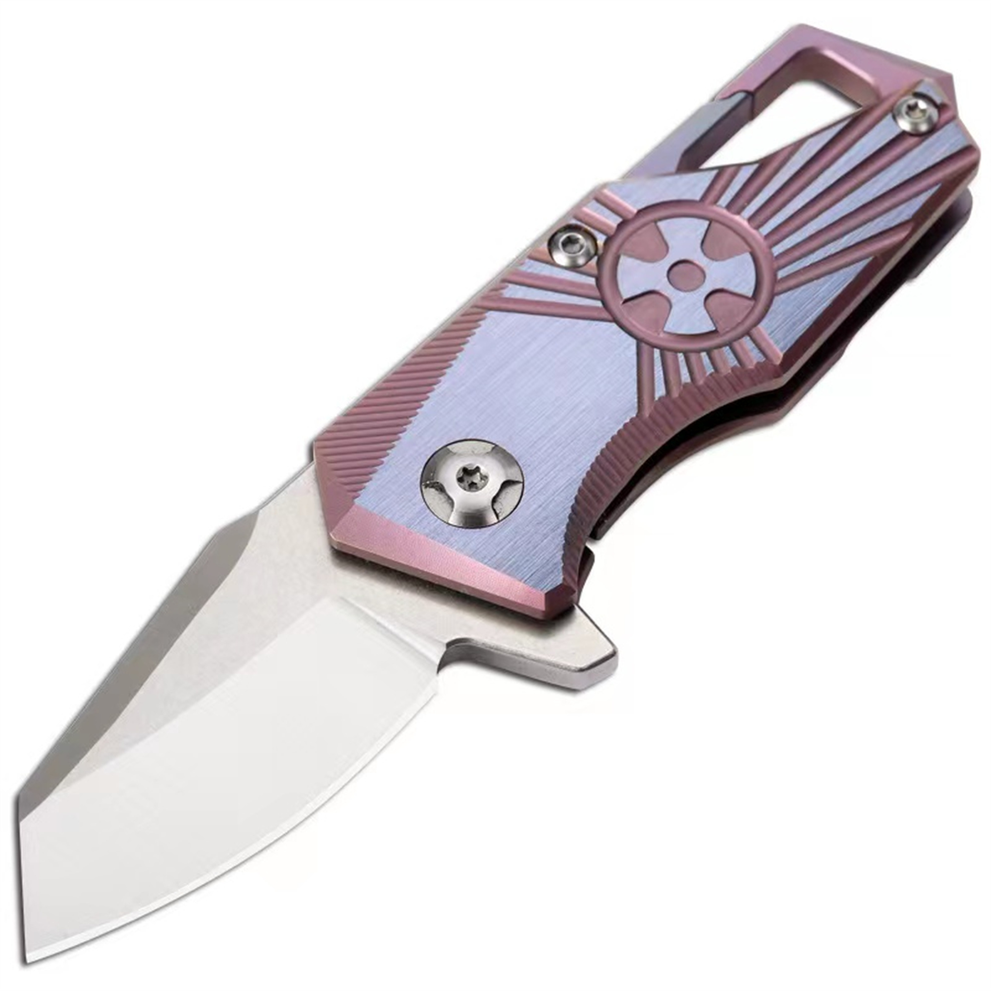 Keychain Multi Tool - Titanium alloy Mini knife M390 Pocket