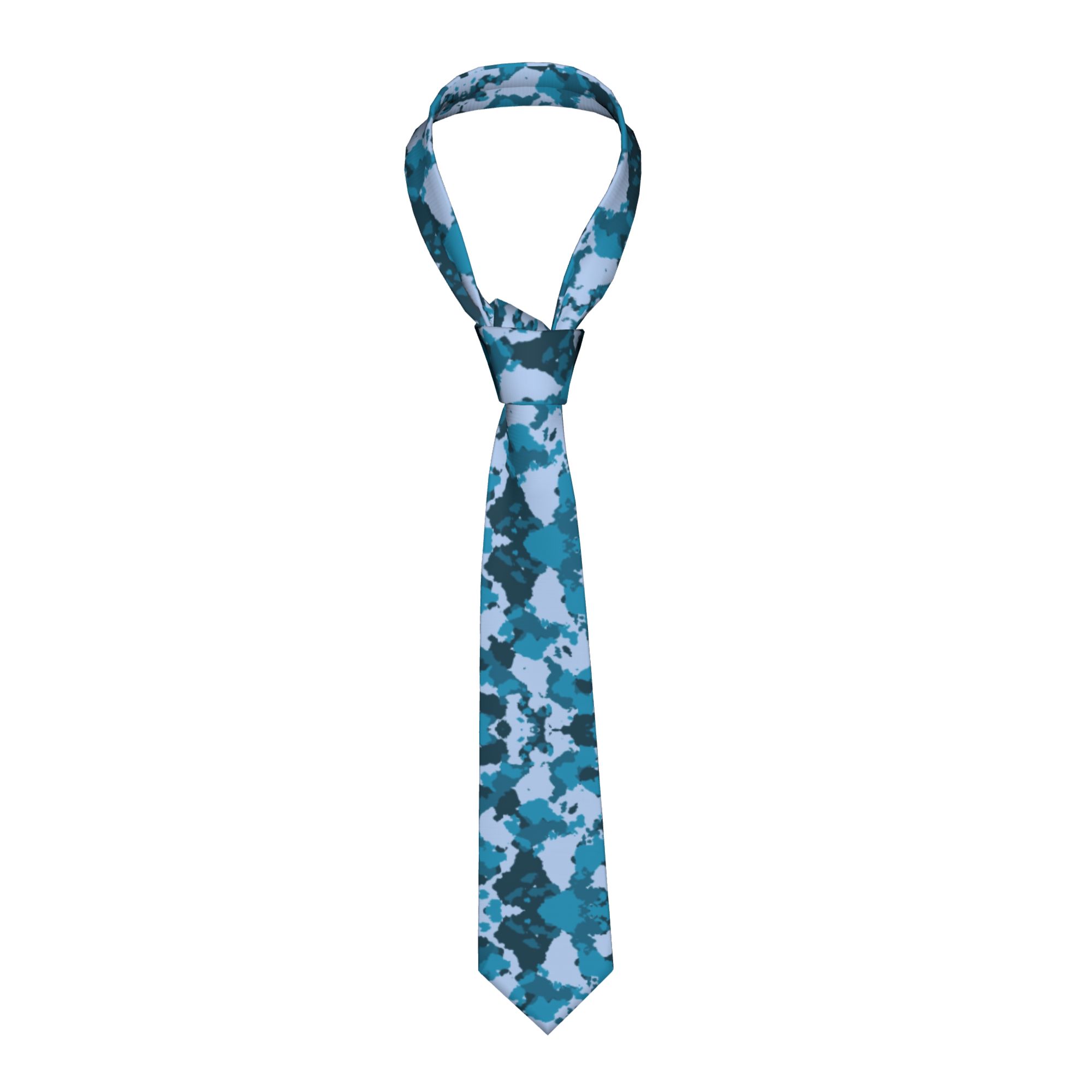Men Accessories Wedding - Camouflage Men Neckties Slim Polyester 8