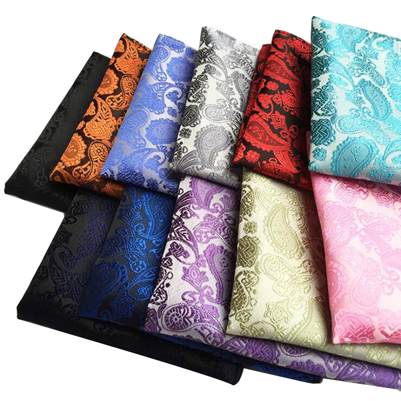 Men'S Accessories Office - Classic Paisley Textured Handkerchiefs for Man