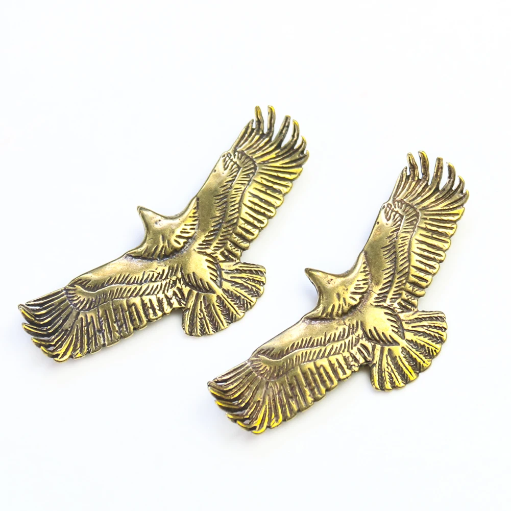 Men Accessories India - Retro Indian Tribe Brass Eagle Pendant