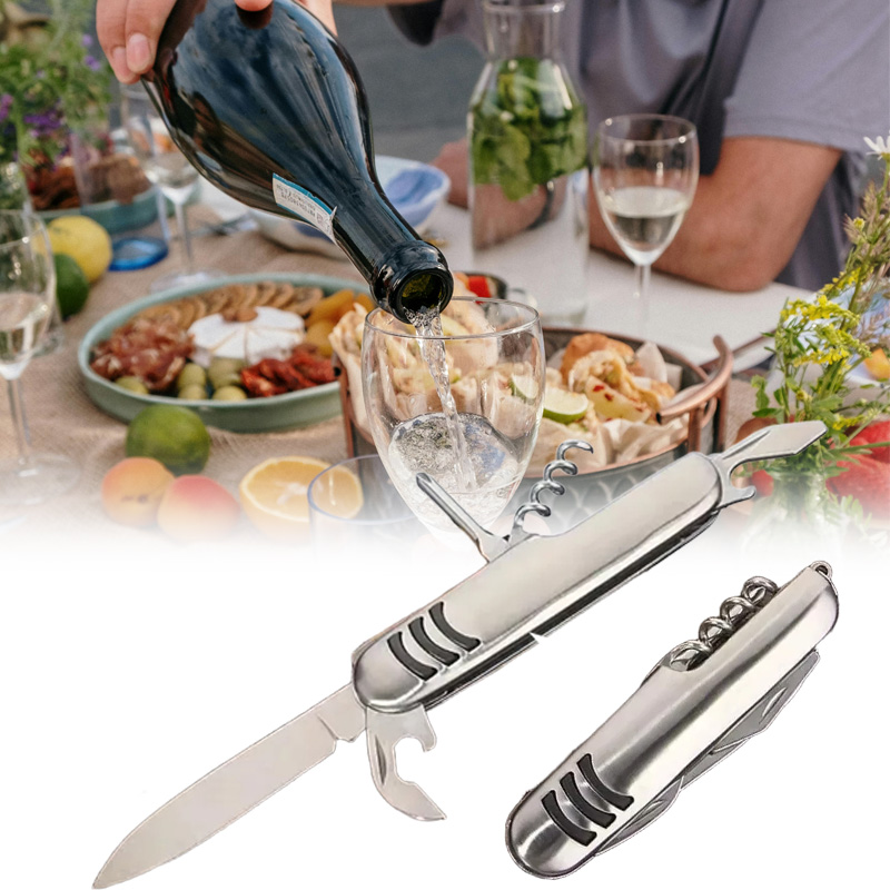 Keychain Multi Tool - 5 IN 1 Multi-purpose Knife Multitools