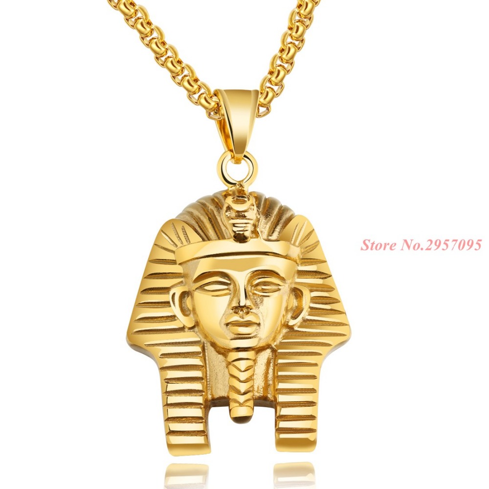 Men'S Accessories Jewelry Egypt - Egyptian Pharaoh Vintage Pendant Stainless Steel
