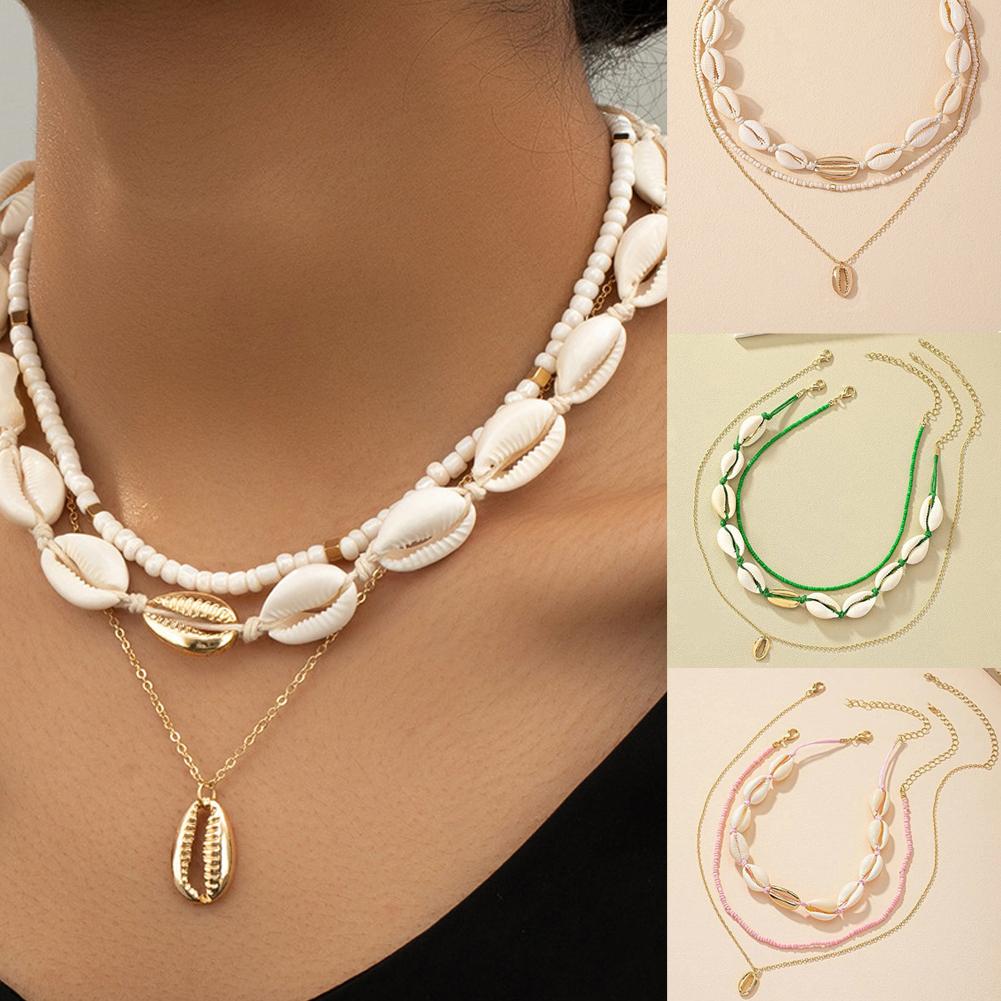 Boho Acrylic Shell Choker With - Men'S Vacation Accessories recension och pris