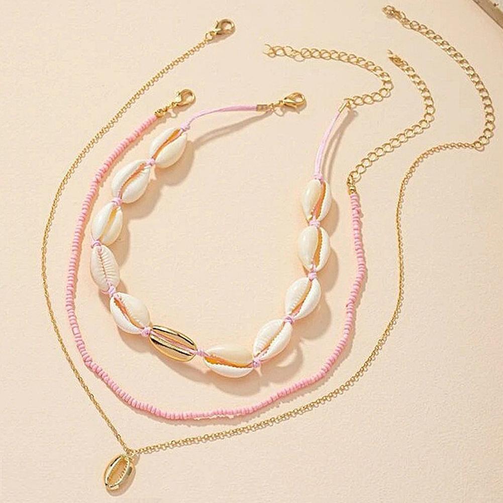 Boho Acrylic Shell Choker With - Men'S Vacation Accessories recension och pris