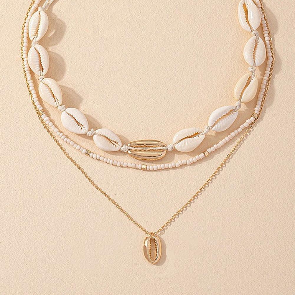 Boho Acrylic Shell Choker With - Men'S Vacation Accessories recension och pris