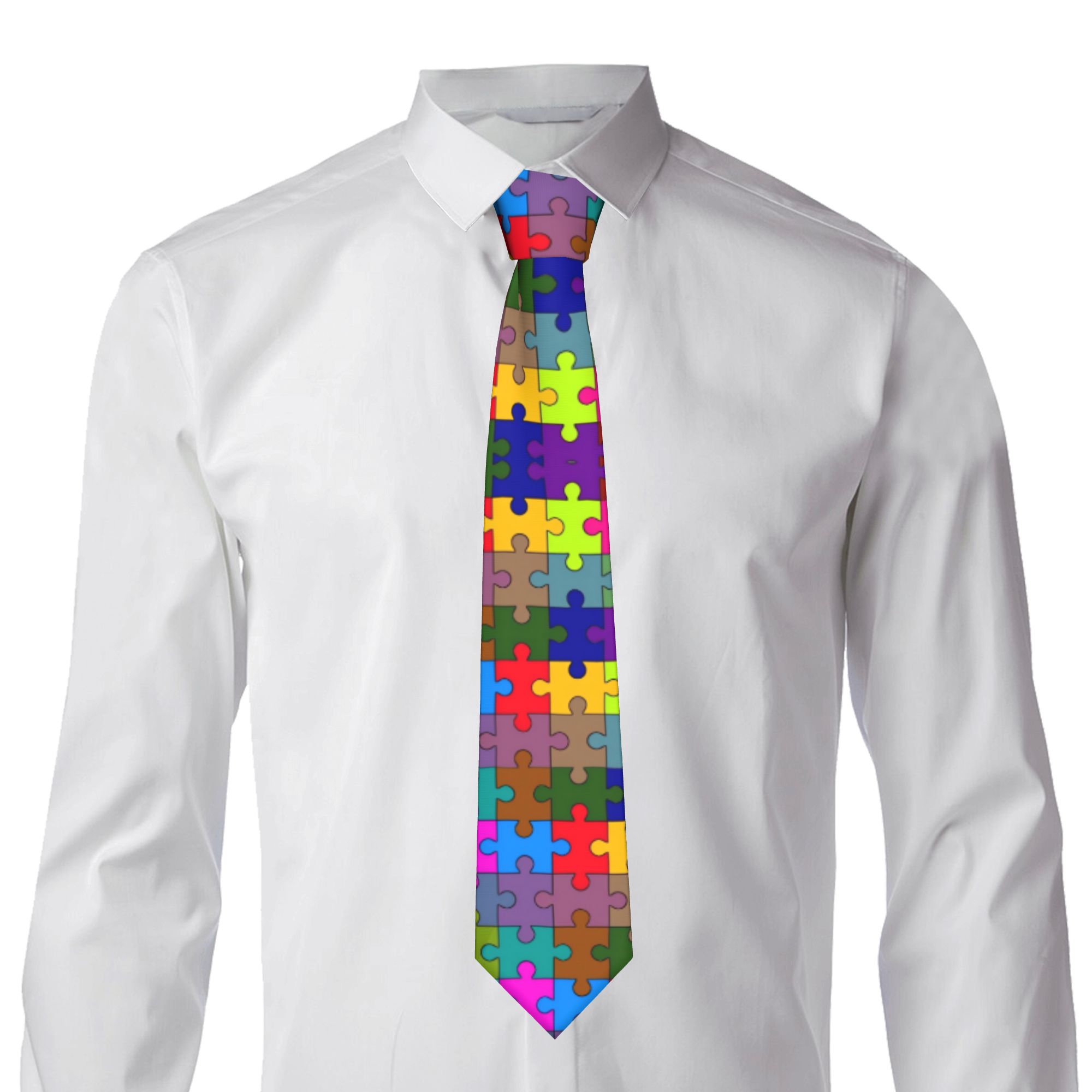 Dark Gradient Puzzle Tie  Wedd - Men Accessories Wedding recension och pris