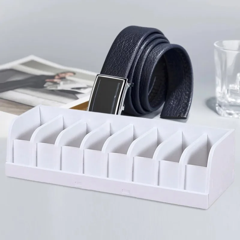 Belt Organizer Box 6/8/10 Grid - Men'S Accessories Organizer For Wardrobe recension och pris