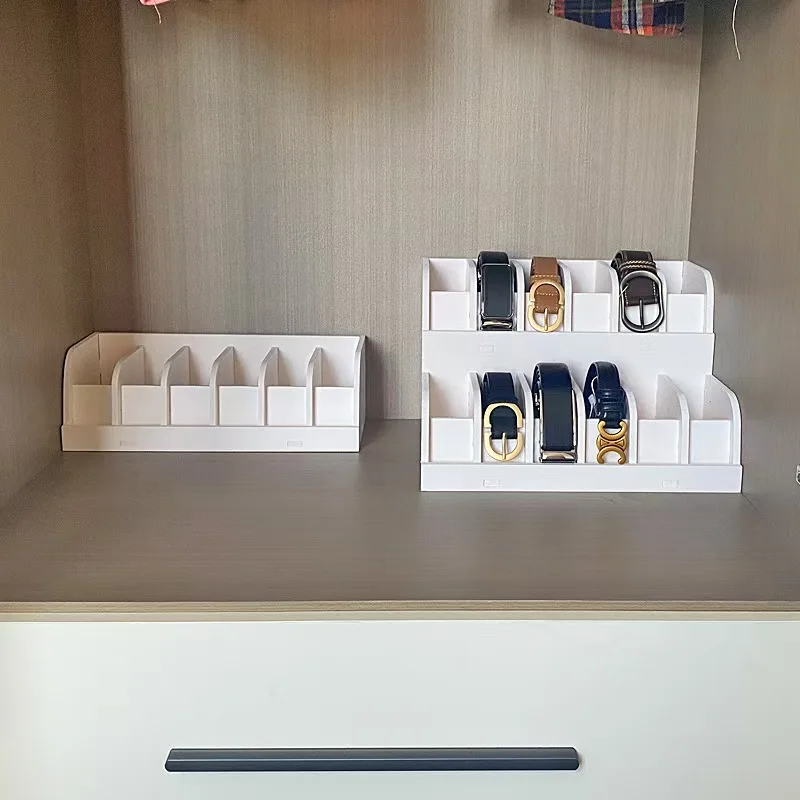 Belt Organizer Box 6/8/10 Grid - Men'S Accessories Organizer For Wardrobe recension och pris