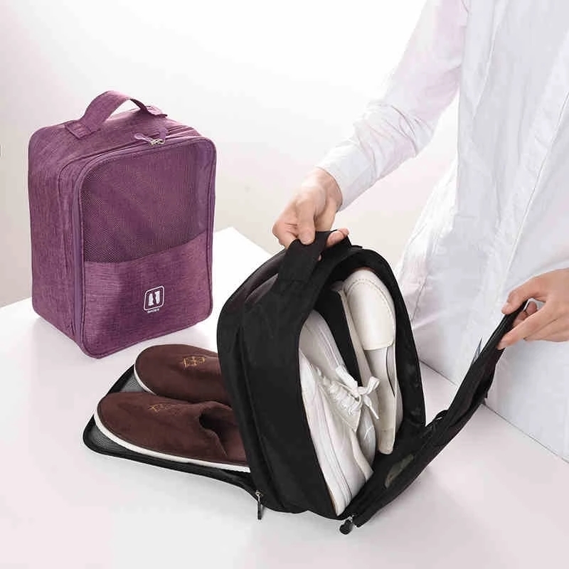 Women Portable Travel Shoe Bag - Men'S Accessories Organizer For Wardrobe recension och pris