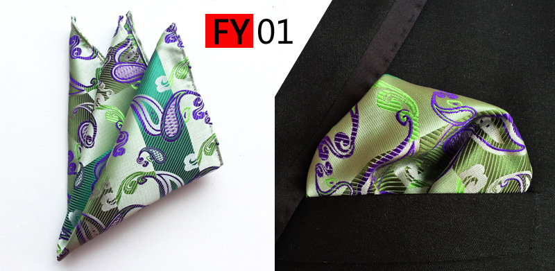 Fashion Bright Print Silk Pock - Men'S Accessories Office recension och pris