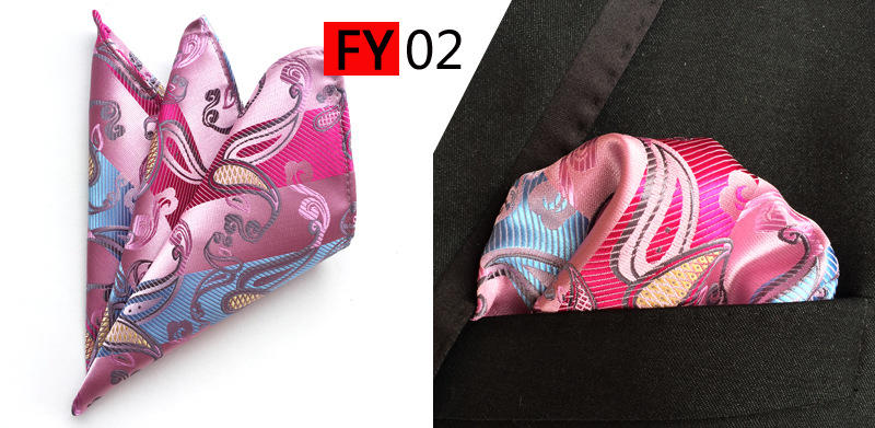 Fashion Bright Print Silk Pock - Men'S Accessories Office recension och pris