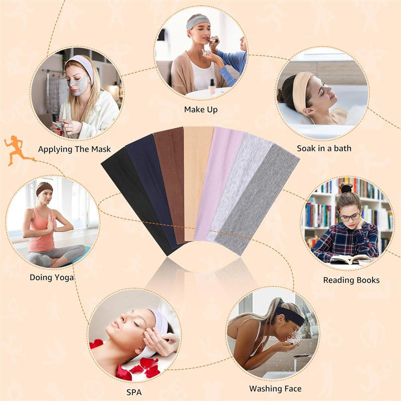 7 Pack Wide Elastic Sports Hea - Men'S Yoga Accessories recension och pris