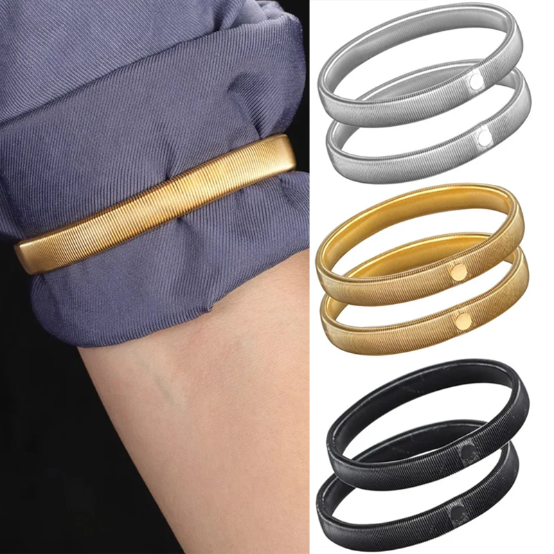 2Pcs Elastic Shirt Sleeve Hold - Men'S Accessories Holder recension och pris