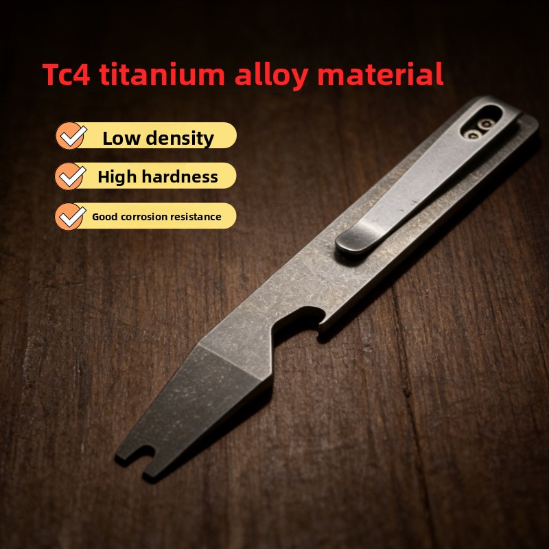 Titanium Pry Bar EDC Multi Too - Keychain Multi Tool recension och pris