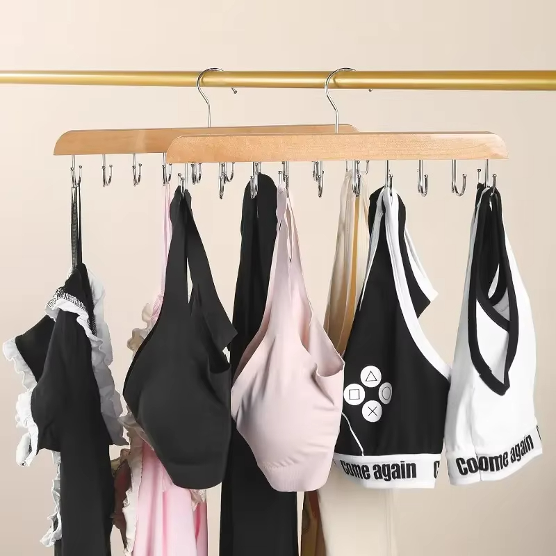 Wooden Tie Hangers Belt Rack W - Men'S Accessories Organizer For Wardrobe recension och pris