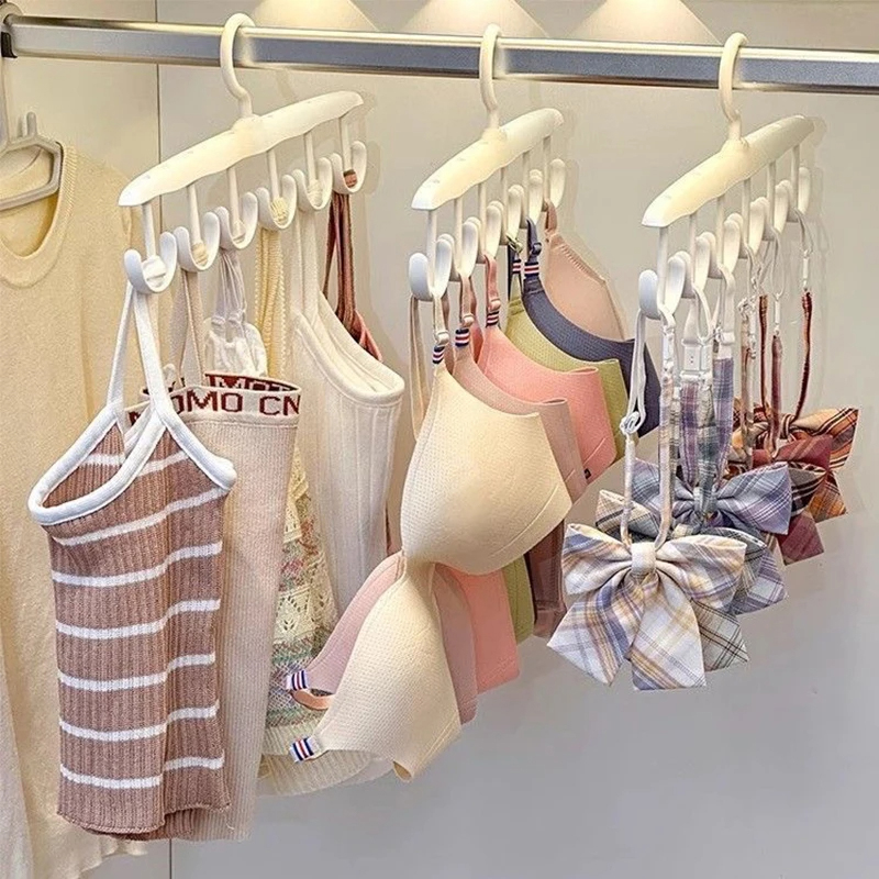 6 Hooks Women Storage Bra Hang - Men'S Accessories Organizer For Wardrobe recension och pris