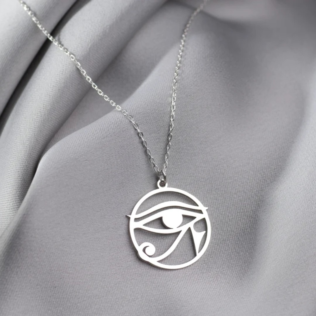 Retro Egypt Eye of Ra Pendant  - Men'S Accessories Jewelry Egypt recension och pris