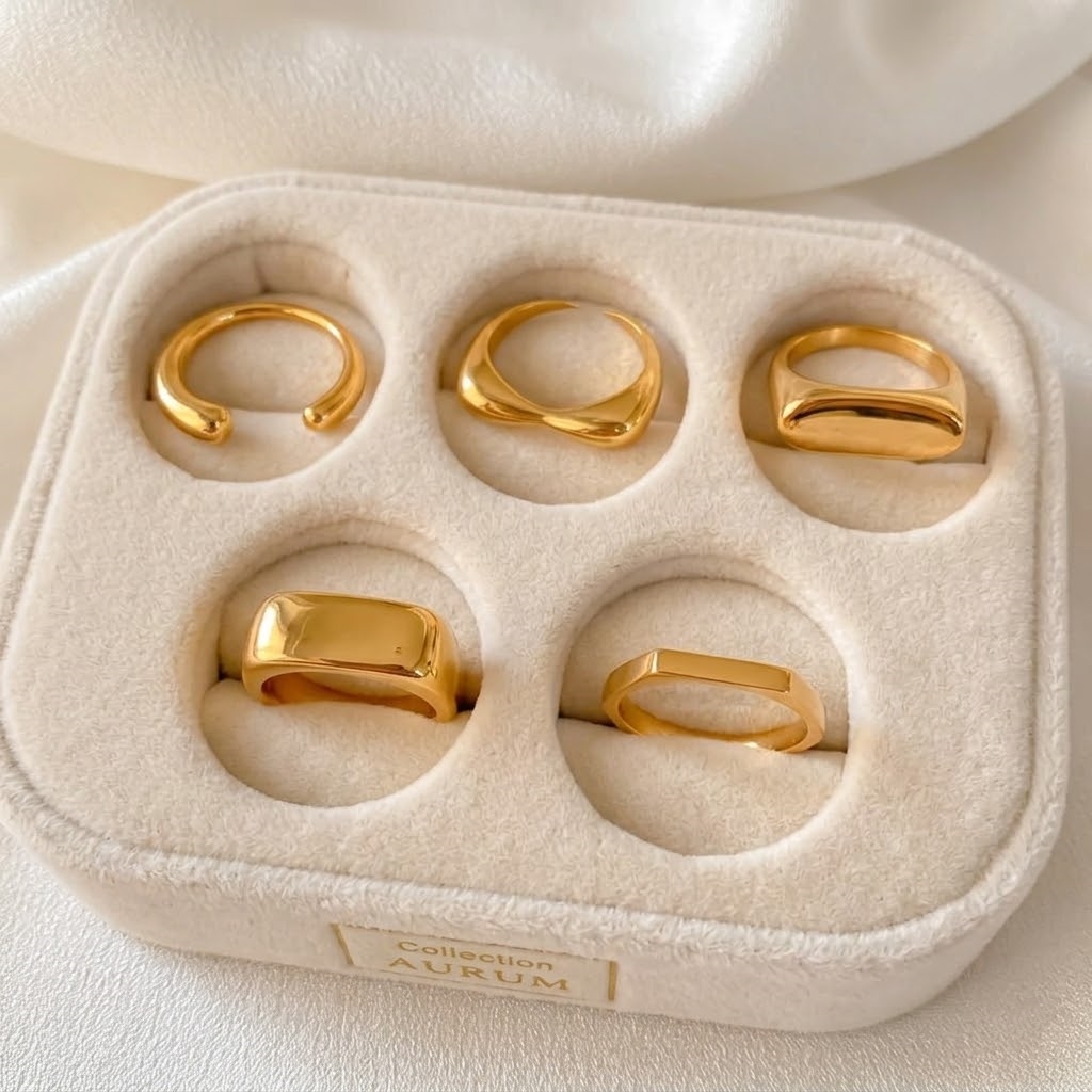 St-Delan Stainless Steel Chunk - Signet Ring Men recension och pris