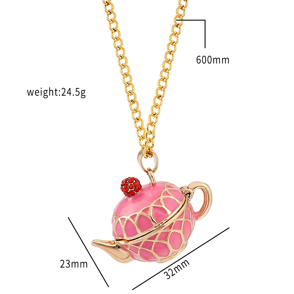 Creative Vintage Teapot Locket - Men Accessories Locket recension och pris