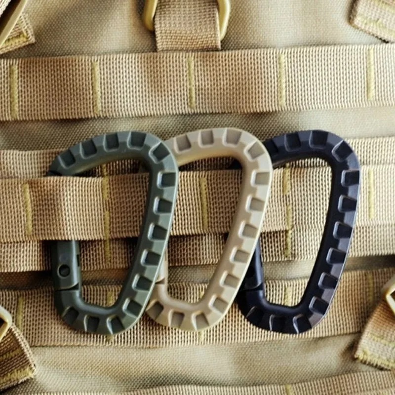Tactical Carabiner Set Plastic - Keychain Multi Tool recension och pris