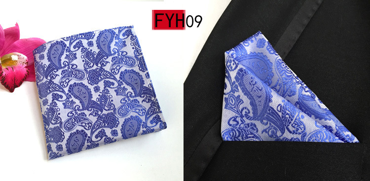 Classic Paisley Textured Handk - Men'S Accessories Office recension och pris