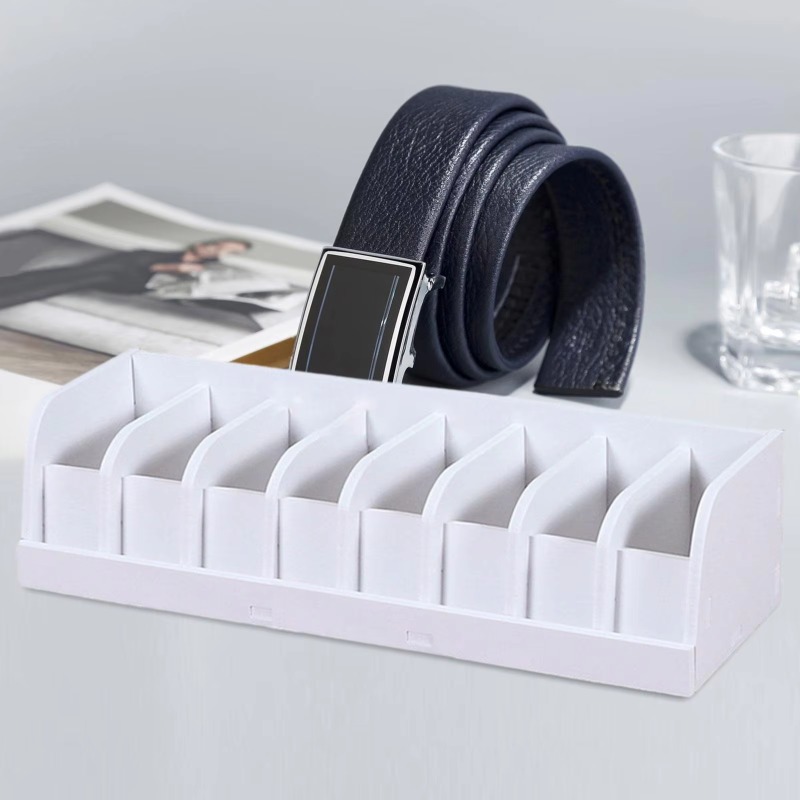 Belt Organizer Box 6/8/10 Grid - Men'S Accessories Organizer For Wardrobe recension och pris