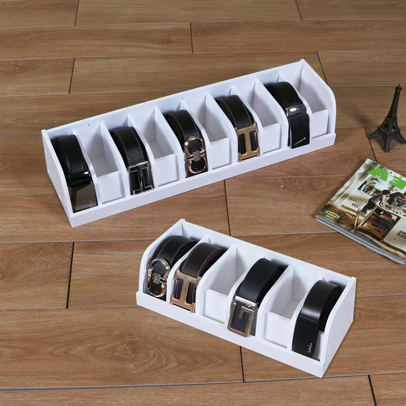 Belt Organizer Box 6/8/10 Grid - Men'S Accessories Organizer For Wardrobe recension och pris