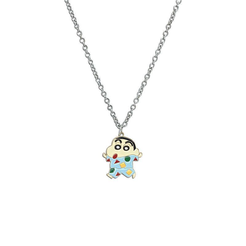 Crayon Shin-chan cartoon neckl - Mens Accessories Style recension och pris