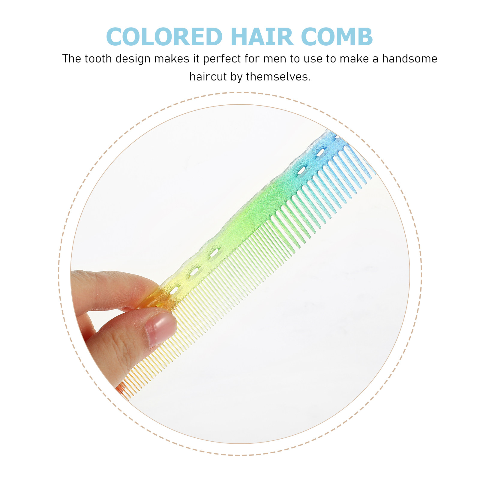 3Pcs Barbershop Hair Comb Fine - Mens Accessories Style recension och pris
