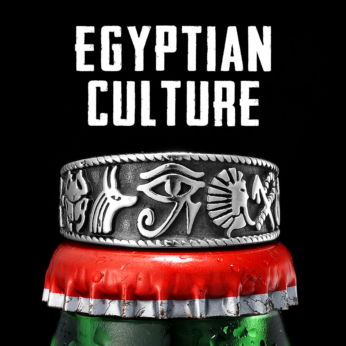 Egypt Pharaoh Eye of Horus Men - Men'S Accessories Jewelry Egypt recension och pris