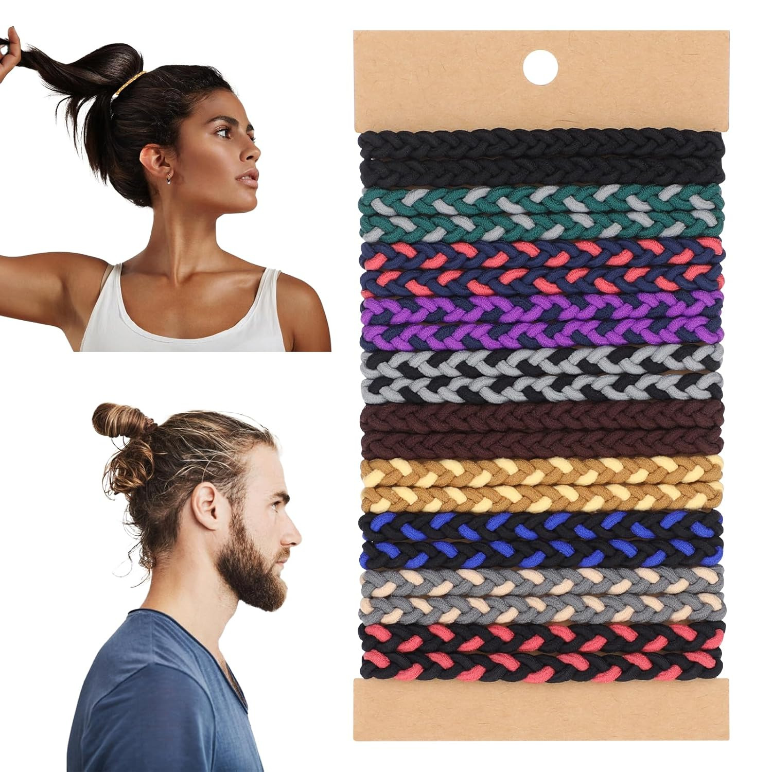 10pcs Boho Hair Ties Bracelets - Men'S Accessories Holder recension och pris