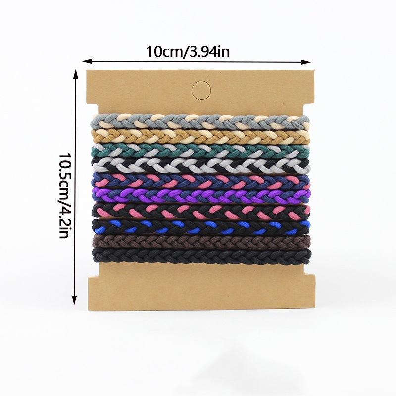 10pcs Boho Hair Ties Bracelets - Men'S Accessories Holder recension och pris
