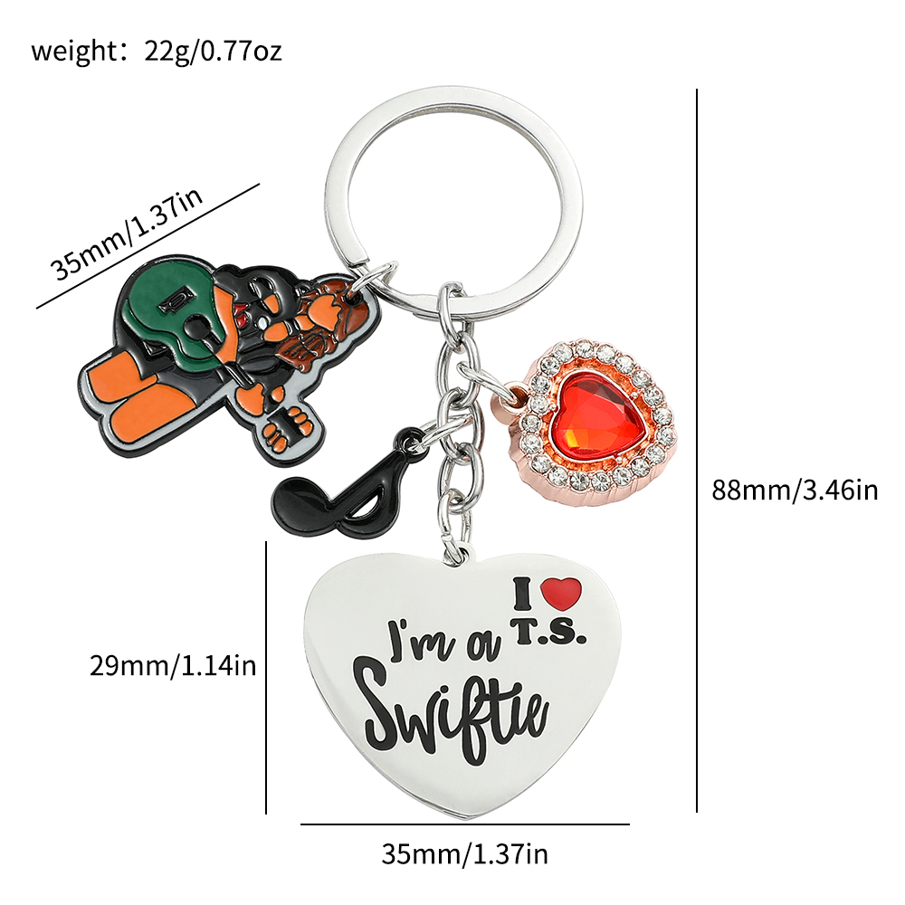 Taylor Keychain Fans Collect S - Men'S Accessories Holder recension och pris