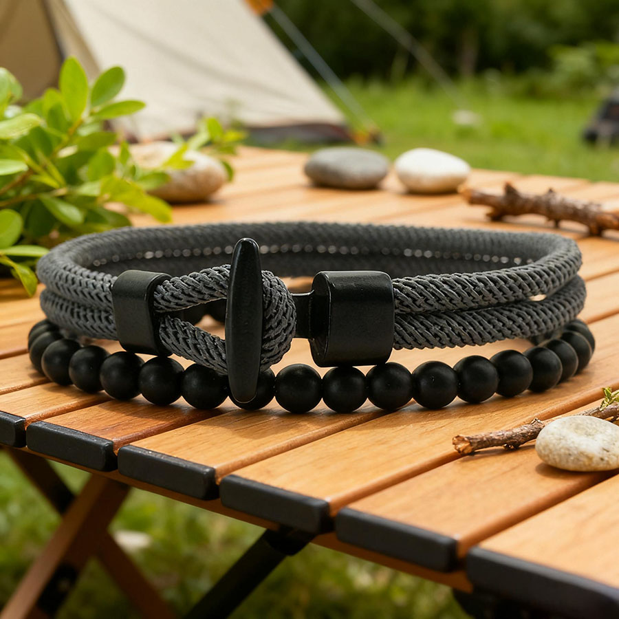 Unique Anchor 2Pcs Man Bracele - Men'S Vacation Accessories recension och pris