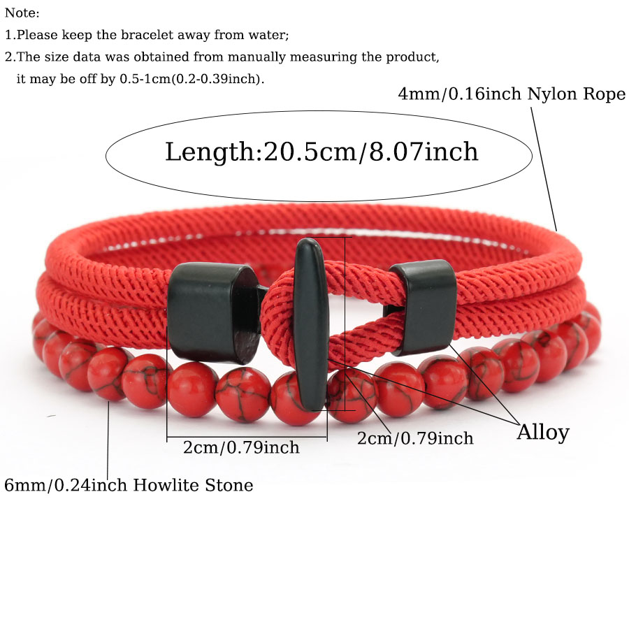 Unique Anchor 2Pcs Man Bracele - Men'S Vacation Accessories recension och pris