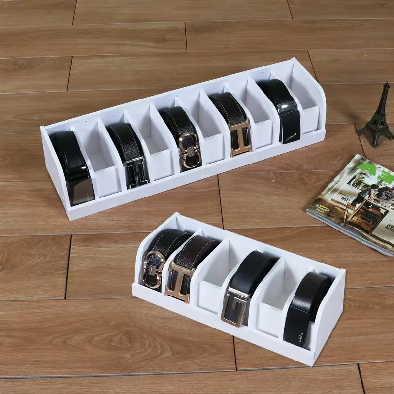 Belt Organizer Box 6/8/10 Grid - Men'S Accessories Organizer For Wardrobe recension och pris