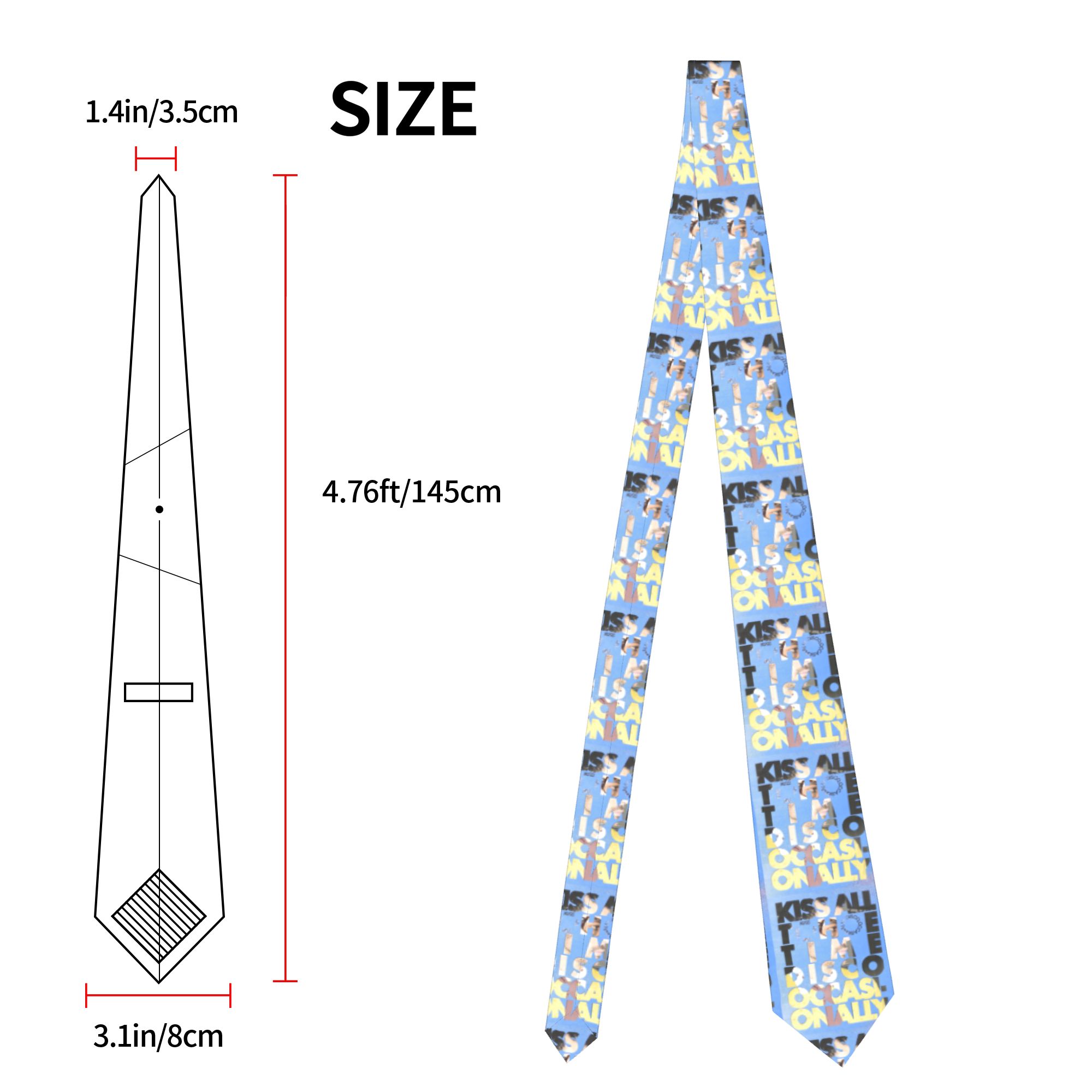Kiss All the Time Tie Harrys S - Men Accessories Wedding recension och pris