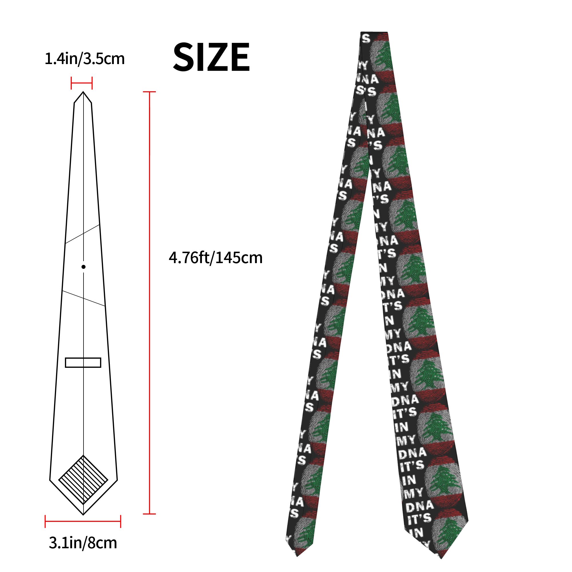 Mens Tie Lebanon in My DNA Leb - Men Accessories Lebanon recension och pris