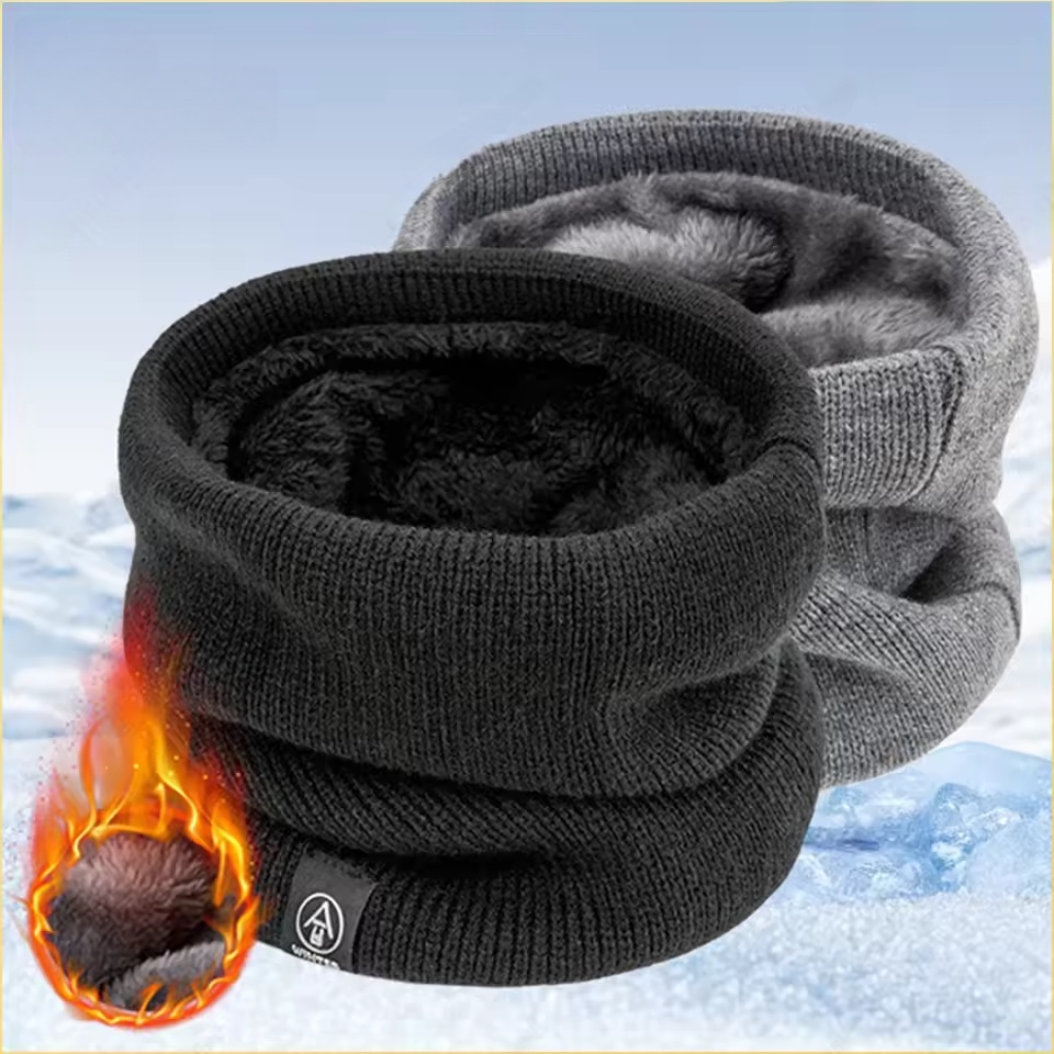 Winter Neck Warmer Scarf Fleec - Men Accessories Ring recension och pris
