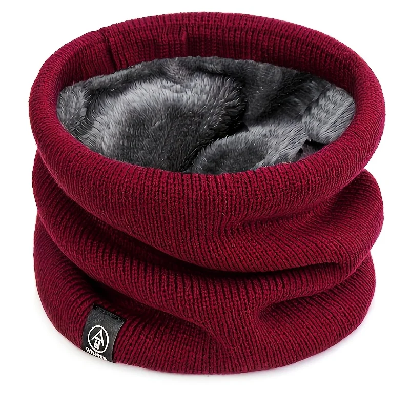 Winter Neck Warmer Scarf Fleec - Men Accessories Ring recension och pris