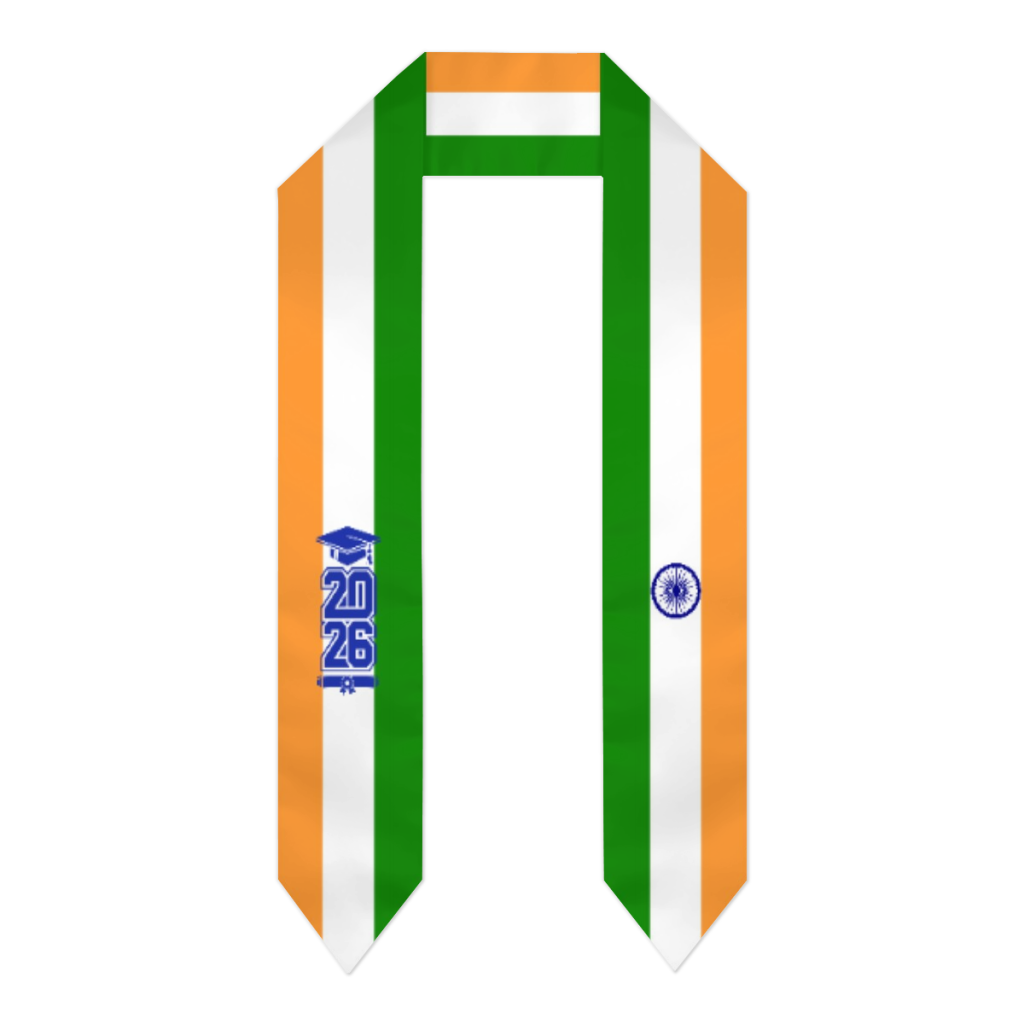 Class of 2026 India Flag Scarf - Men Accessories India recension och pris