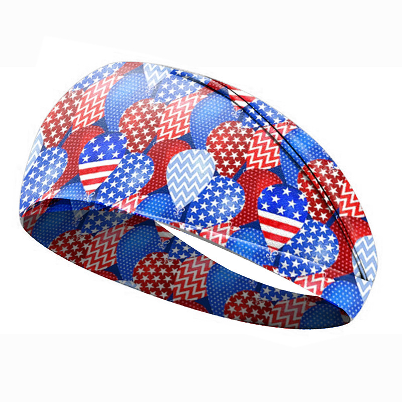 USA Flag Independence Day Hair - Men'S Yoga Accessories recension och pris