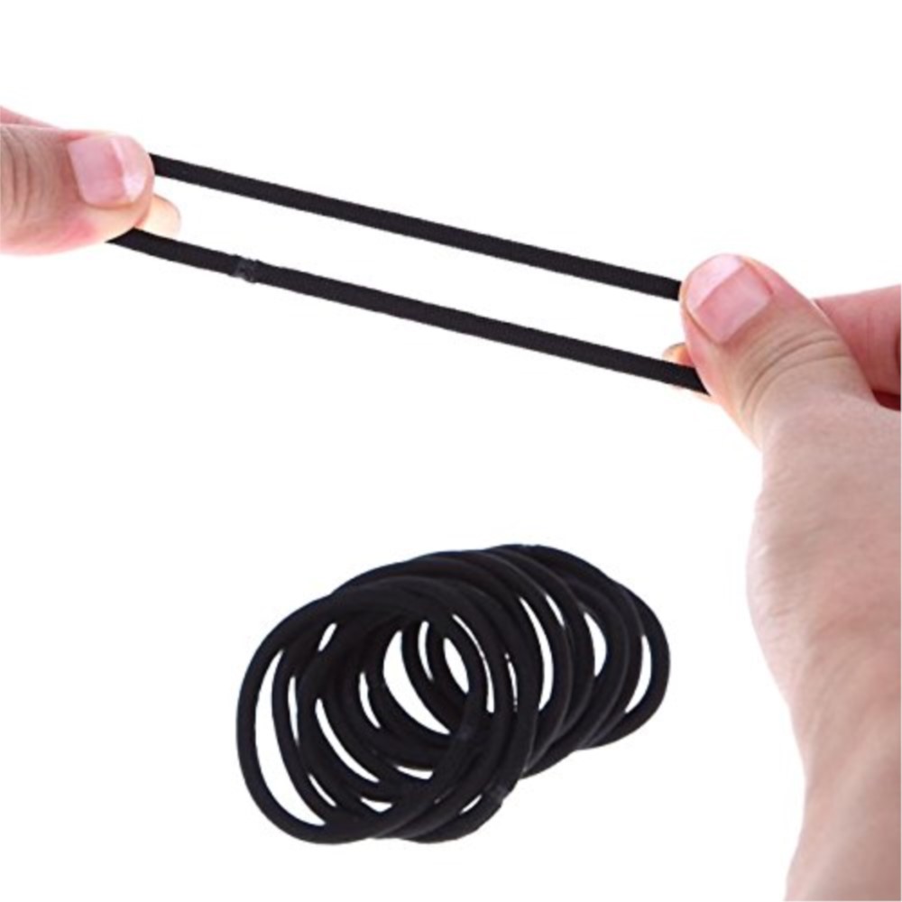 10/30/50pcs 4MM Black Small Ha - Men'S Accessories Holder recension och pris