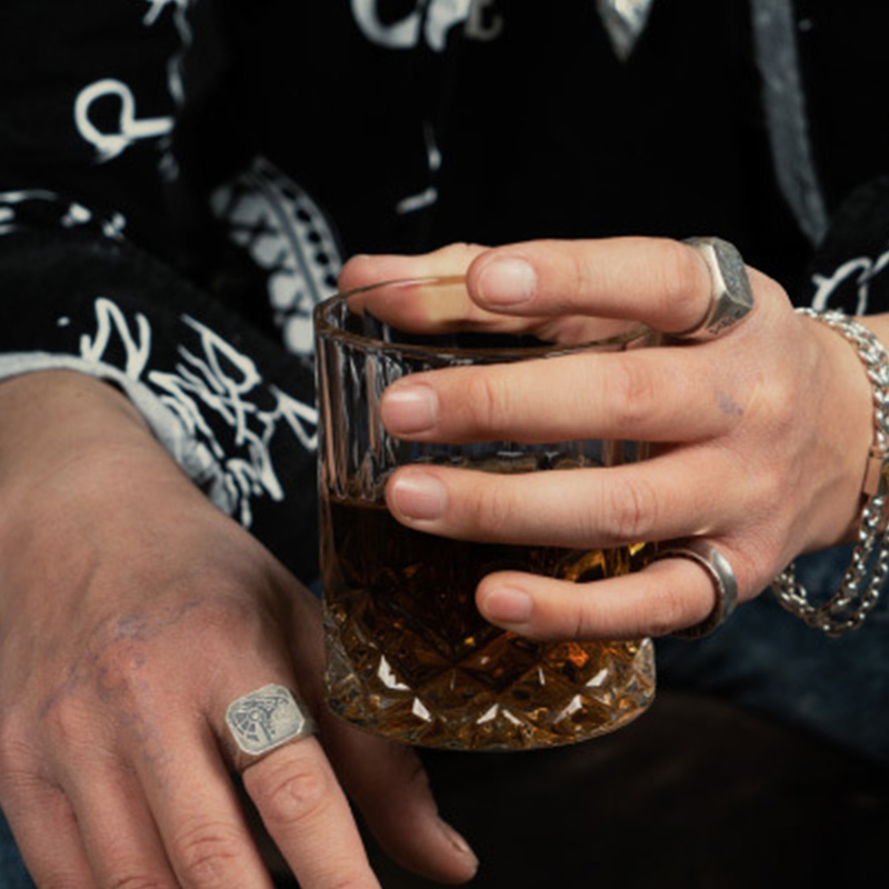 Retro Egypt Anubis Horus Ring  - Men'S Accessories Jewelry Egypt recension och pris