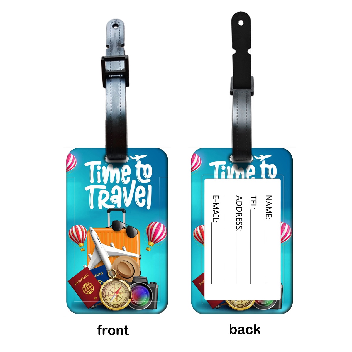 Travel Style Luggage Tag Men W - Men'S Accessories Holder recension och pris