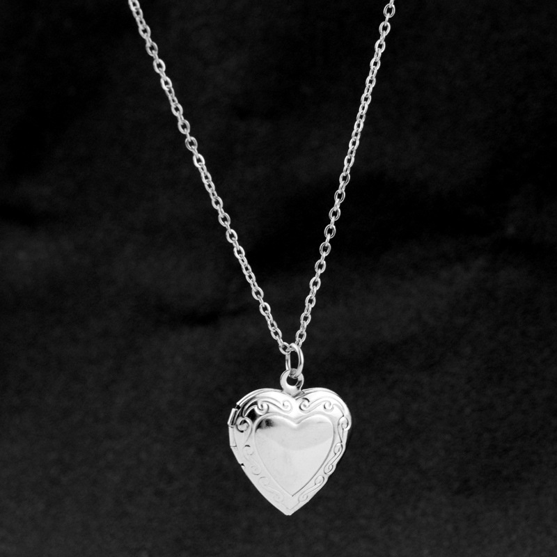 Love Heart Locket Pendant Neck - Men Accessories Locket recension och pris