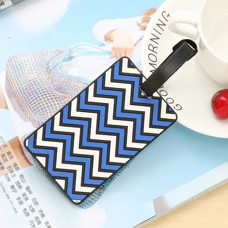 Geometric Luggage Tags for Wom - Men'S Accessories Holder recension och pris
