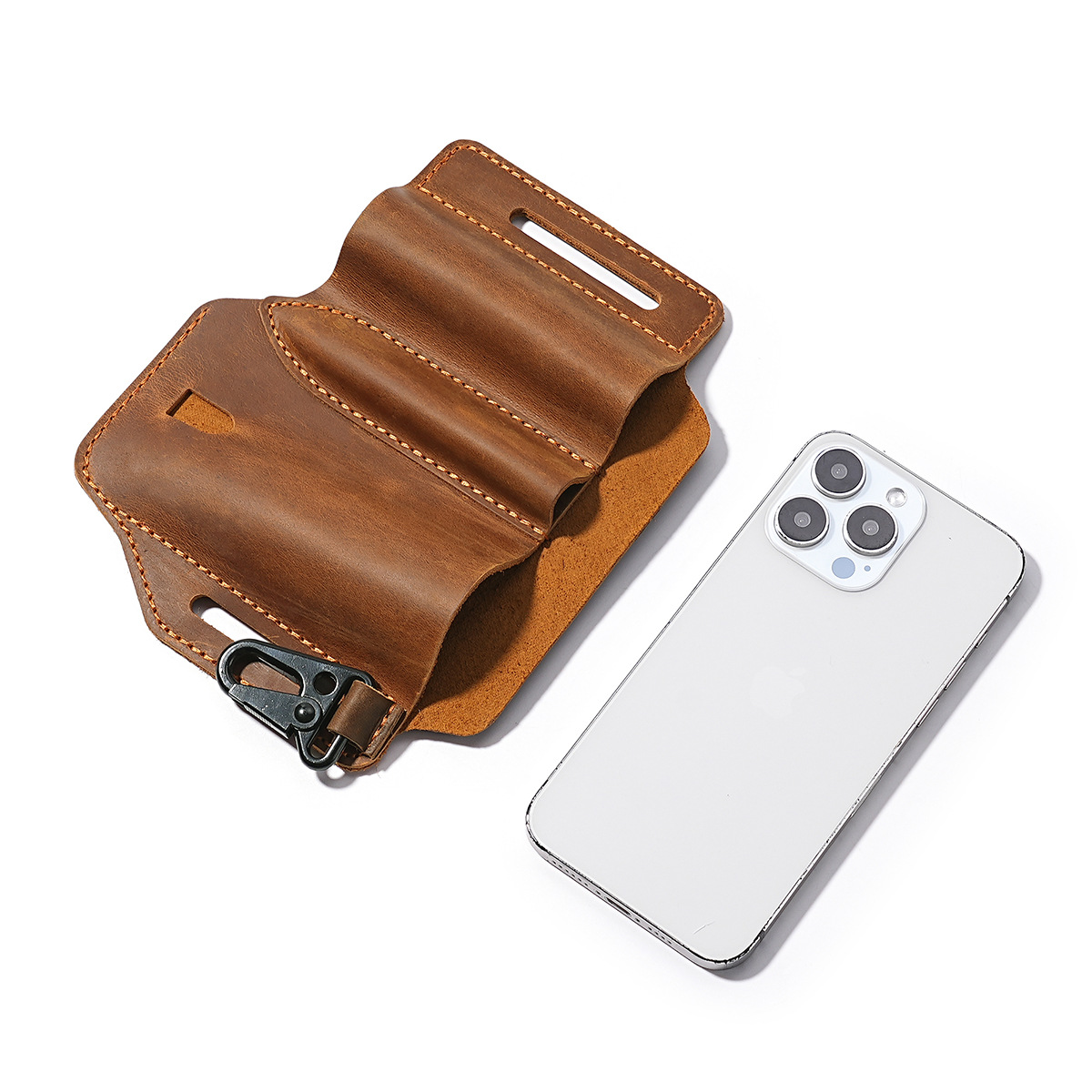 Multitool Belt Sheath EDC Leat - Keychain Multi Tool recension och pris